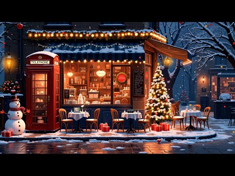 Christmas Chill Night ☕ Winter Lofi Chill Playlist ❄️ Deep Focus/ study [ Lofi Hip Hop - Lofi Cafe ]