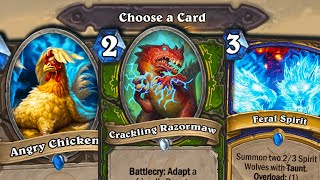 Hearthstone Arena But It's ONLY Small Cards