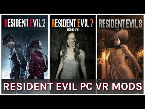 Resident Evil PC VR Mods - Live Gameplay