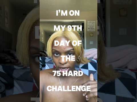 75 HARD CHALLENGE 🤸🏾‍♂️ #75hard #75challenge #75soft #mentaltoughness #75softchallenge