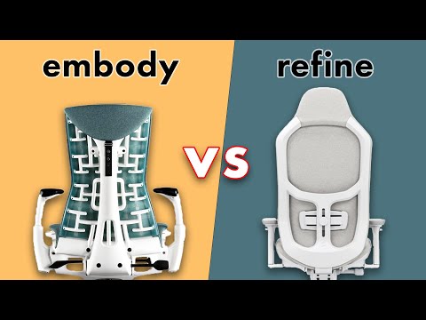 Herman Miller Embody vs Fractal Refine Chair