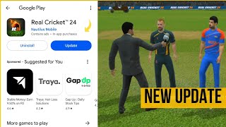 Real Cricket 24 New Update Launch: Full Review | New Update Gameplay, Features Explained