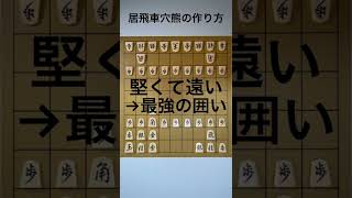 「居飛車穴熊」の作り方【将棋ウォーズ エフェクト】