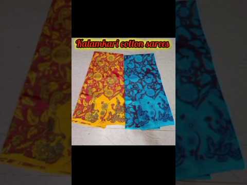 Kalamkari print cotton sarees #shorts#viaralshorts#trending#purecottonsarees#kalamkariprintcotton