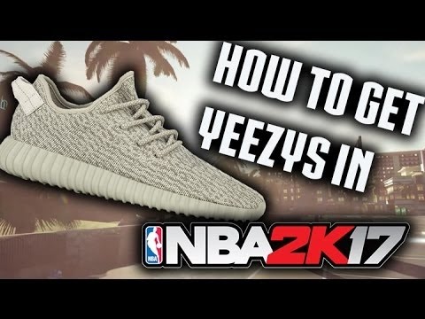 NBA 2K17 How to make Yeezys!!