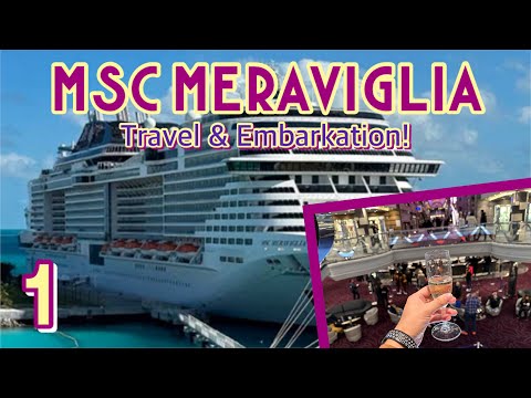 MSC Meraviglia: NYC fun & embarking the ship! | PART 1, January 2024