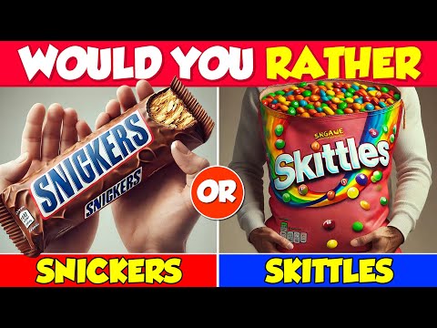 Would You Rather... Junk Food Edition 🍟🍫🍕