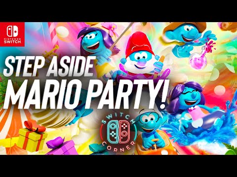 Move over Mario Party, The Smurfs Village Party is here on Nintendo Switch