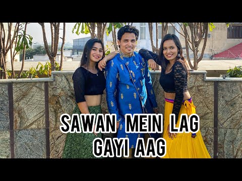 Sawan Mein Lag Aag | Sangeet Choreography | Dance Cover | Ginny Weds Sunny