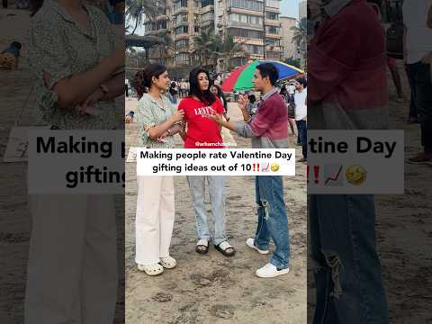 People Rating Valentines Day Gifting Ideas on 10 | Funniest Voxpop | Arham Chordia #voxpop #funny