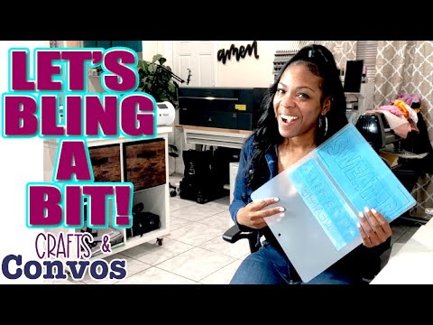 Crafts & Convos | Let's Design and Bling!