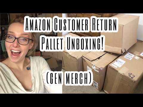 Misc Amazon Liquidation Pallet Unboxing to Resell Online for Profit