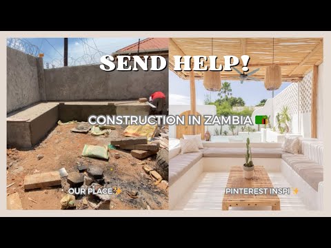 SEND HELP COST OF BUILDING IN ZAMBIA HAS DOUBLED | Building in Zambia | VLOG