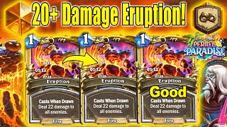 20+ Damage Eruption Control Thief Priest Deck At Perils in Paradise Mini-Set | Hearthstone