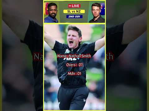 Nathan Smith | 2nd ODI vs Srilanka #trendingshorts #viralvideo