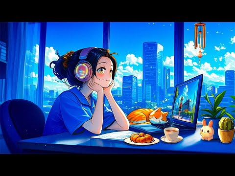 [Playlist] Positive Mood 📚 Lofi hip hop mix ~ A playlist lofi for study, relax, stress relief