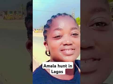 Amala hunting in Lagos State Nigeria #lagos #nigeria