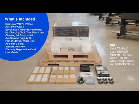 SureColor V1070 Desktop UV Printer | Setup in Minutes