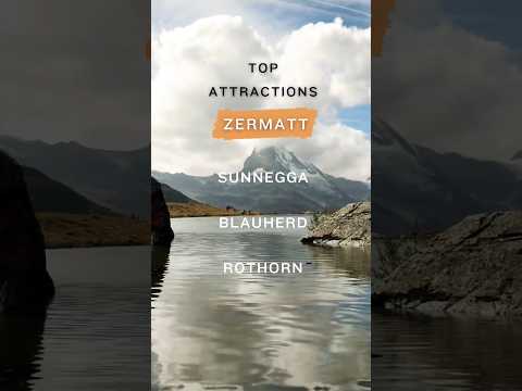 Top Attractions Zermatt Switzerland 🇨🇭 #2024  #zermatt  #switzerland #shorts #travelvlog