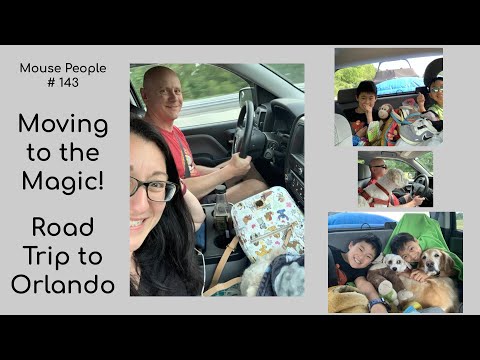 Moving to the Magic | Road trip to Orlando | Moving to Disney #143