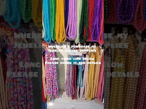 Jewelry making raw materials Shop in #coimbatore #jewellerymaking #fashion