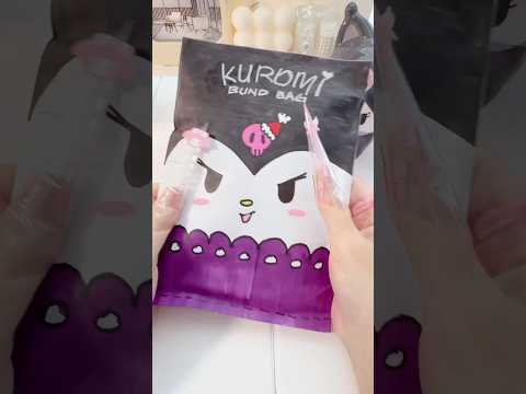 Sanrio Kuromi Paper Squishy Blindbag Ideas 🎀 Kuromi in Human Drawing | ASMR #youtubeshorts #blindbag