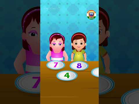 సంఖ్యల పాట - 1 తో 10 వరకు నేర్చుకో   #Shorts #ChuChuTVTelugu #TeluguRhymes #telugukidscartoons