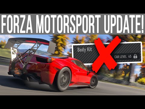 Forza Motorsport NEW UPDATE 1.0 Changes Car Progression & More!