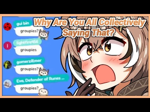 Mumei gets surprised by Chat's hivemind