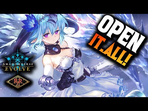 Opening Shadowverse Evolve UNTIL WE PULL A CHASE CARD! ✨️ Paragons of the Colosseum Edition