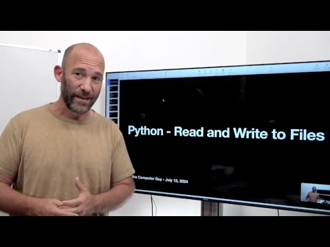 Python - Read and Write to Files