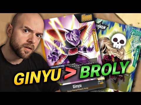 Ginyu Is TOO AGGRO For Broly | Fusion World Dragon Ball Gameplay