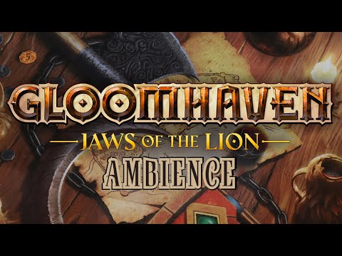 Gloomhaven Ambience - Jaws of the Lion Music with Scenes from the Board Game