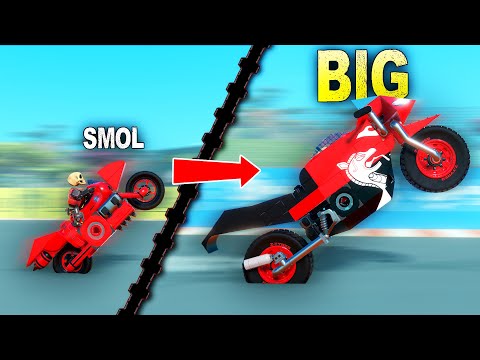 Big Motorcycle vs Small Motorcycle. Which is Easier to Build?