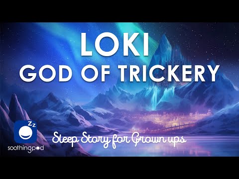 Bedtime Sleep Stories | 🔥 Loki God of Trickery 😈 | Sleep Story for Grown Ups | Norse Mythology