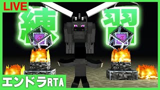 【マイクラ】自己ベスト更新を目指して練習：エンドラRTA【まぐにぃ】