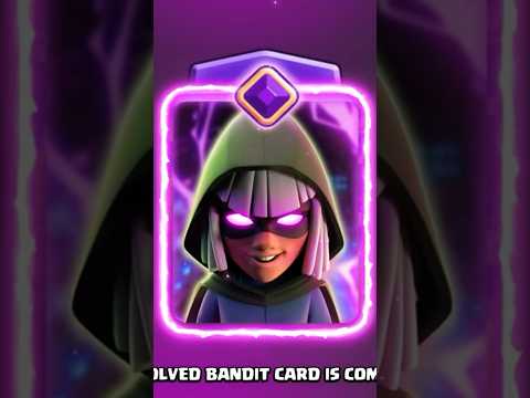 Bandit evolution concept #bandit #clashroyale #cardevolution #banditevolution #supercell