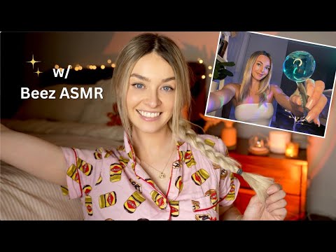 ASMR Have A Cozy Winter Sleepover With Us❄️ (ft. Beez ASMR)