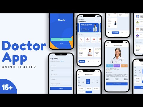 Doctor Appointment App UI Kit - Flutter