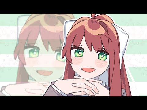 ちょっかい問題💚Your Attention! [DDLC Animatic]