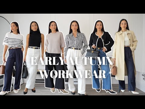 WORKWEAR OUTFIT IDEAS FOR AUTUMN | MINIMAL AND CHIC OFFICE OUTFITS, 10 OFFICE LOOKS