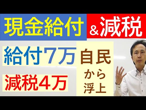 【2023年10月24日】給付金及び所得税減税  自民党の最新の動き