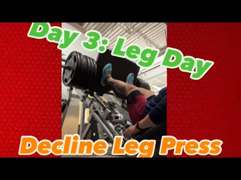 Decline Leg Press Machine- Leg Day #gym #fitness #crossfit #legpress #legday #strength #gymlife