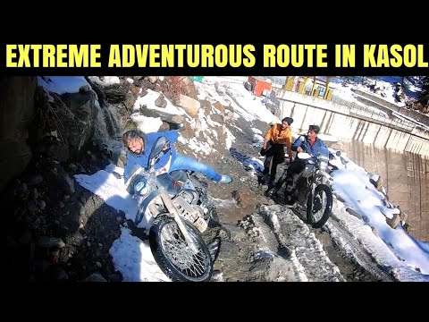 First to reach Malana on bike | Kasol to Waichin valley | Insane offroad