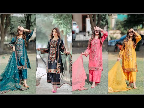 New Stylish party Wear Dresses For Girls 2023 |  sharara style & kameez salwar For Girls