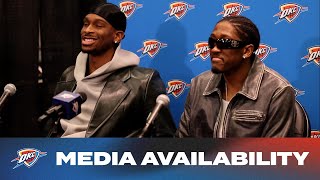 Full Post Game Media Availability | OKC Thunder at Philadelphia 76ers | January 14, 2025