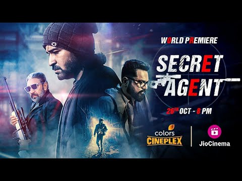 SECRET AGENT | World Premiere | Tonight, 8PM | Colors Cineplex | Jio Cinema | Vijay Antony, Megha A