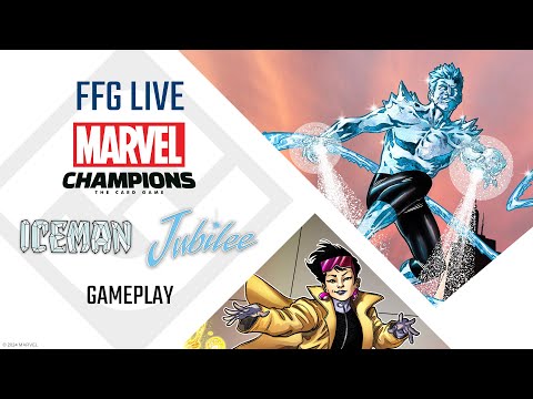 Marvel Champions: The Card Game – Iceman and Jubilee Showcase