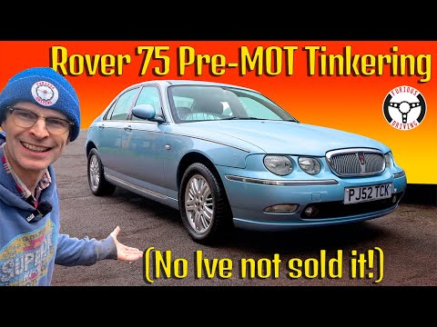 Rover 75 Pre-MOT tinkering - brake flush, subframe painting and extreme clean