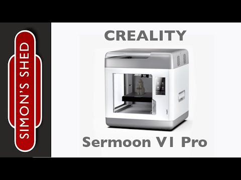 Creality Sermoon V1 Pro unboxing this new 3D printer!